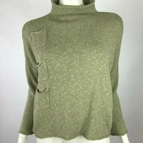 Cambridge Dry Goods‎ Silk Pullover Sweater NWT - Picture 1 of 9